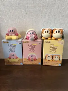 星のカービィ フラッフィーパフィー カービィたちとひとやすみ 全3種セット