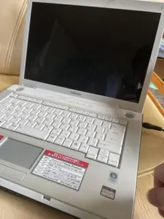 TOSHIBA dynabook 2007年モデルホワイトノートPC ジャンク品