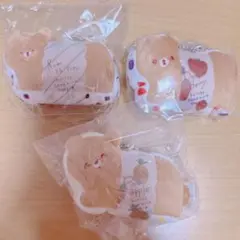 くまさんのバターサンド ぬいぐるみ ガチャ ラムレーズン ダブルベリー パイン