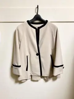 スコットクラブ系列フェンネルFENNEL配色トリミングカルゼジャケット