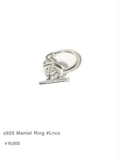 s925 Mantel Ring #Lncs