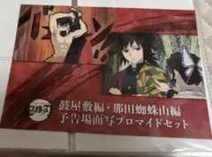 鬼滅の刃 予告場面写ブロマイドセット 那田蜘蛛山 鼓屋敷