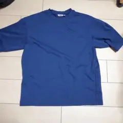 エアリズムコットンオーバーサイズTシャツ ネイビー Lサイズ ユニクロ