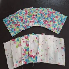 はぎれ　ダブルガーゼ　nani iro fuwari 11枚 約10×10cm