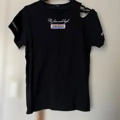 【値下げ】JennyLove 片側肩開きTシャツ