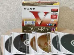 新品未使用 SONY DVD-RW 10DMW120GXT 6枚セット