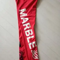 MARBLE レギンス 赤