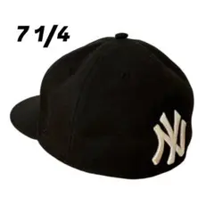 説明必読！New Era 59FIFTY ニューヨークヤンキース 7 1/4 黒