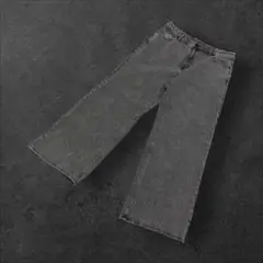 S-199 GU ジーユー　ワイドパンツ　ビッグサイズ