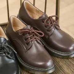 ポストマンレザーシューズ amr. アムレ 24cm ブラウン