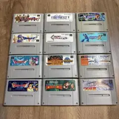 スーパーファミコン ソフト 12本