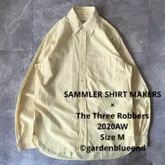 SAMMLER SHIRT The Three Robbersストライプシャツ