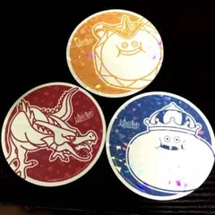 ドラゴンクエストキャラクターコースター3枚セット