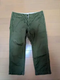 バーガスプラス チノパン　オリーブ　lot No.401