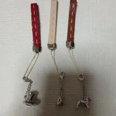 レザー ストラップ チャームセット