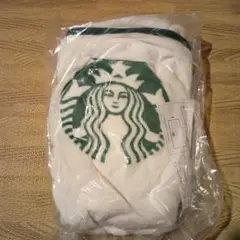 Starbucks フリース毛布 ロゴ入り