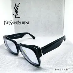 Yves Saint Laurent イブサンローラン メガネ 黒 ブラック