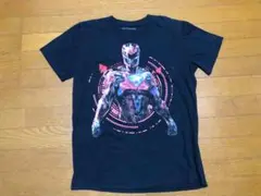 パワーレンジャー　実写版映画　レッドレンジャー　Tシャツ　黒　Mサイズ