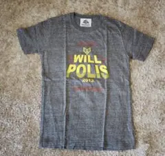 美品＊WILL POLIS 2013 Tシャツ グレー 半袖　XS