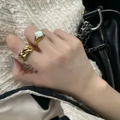新品☆安心のメルカリ便☆ オルチャン ☆ 2個セット ☆ ゴールド ☆クロス☆y