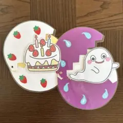 まあるいたまごペープサート10点