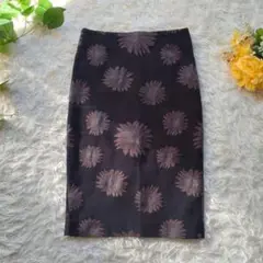 【UNITED ARROWS ユナイテッドアローズ】【36 S相当】花柄　タイト