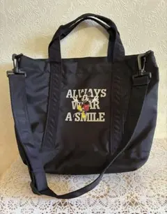 サマンサモスモス ブルー　2wayトートバッグ　保冷付き