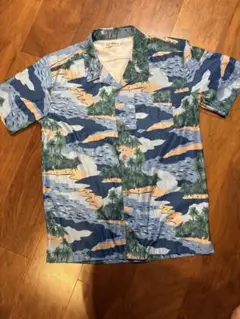 Reyn Spooner ハワイアンプリント 半袖シャツ M