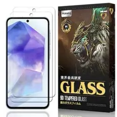【2枚】対応 For ギャラクシー A55 5G 用 ガラスフィルム