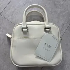 しまむら　mysacloset ホワイト　ショルダーバッグ