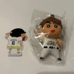 福岡ソフトバンクホークス　クレヨンしんちゃん　今宮　シークレットラバーマスコット