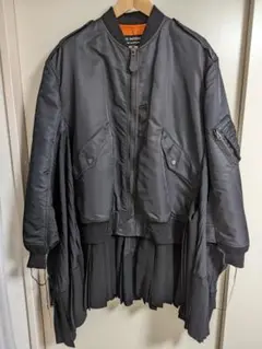 【25日まで出品】ジュンヤワタナベ 21AW プリーツ MA-1