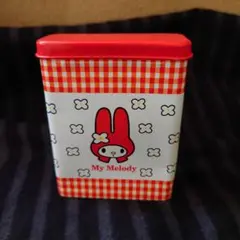 マイメロディ　缶ケース　入れ物　1997　レトロ　当時物　赤ずきん　レア