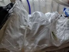 空手着セット　身長180センチ用　プロテクター　防具付　オマケグローブ　中古