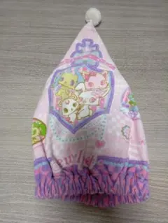 ジュエルペット　プールタオル　サンリオ ピンクキャップ