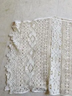 コンジェペイエアデュートリステス　刺繍　レース トップス　アイボリー