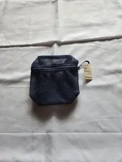 『美品・新品・未使用』 　　 　　無印良品・立体メッシュケース　ネイビー