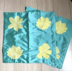 BALS フランフランクッションカバー 2枚セット 刺繍フラワー柄