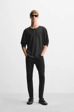 ZARA クロップド丈スキニーフィットジーンズ 38サイズ