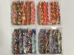 和紙　和柄折り鶴　小　100羽
