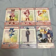 東京ミュウミュウ　なかよし　限定カード　6枚セット
