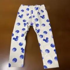 ミッキー ドット柄 レギンス 90cm