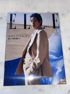 志尊淳 エルジャポン ELLE 2022年 3月号