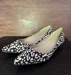★新品・未使用★Menueレオパード柄パンプス