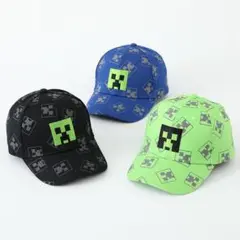 新品　マイクラ　キャップ　キッズキャップ　黒