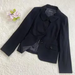 美品★東京スタイル 【ビスティ】 トリアセテート テーラードジャケット （L）