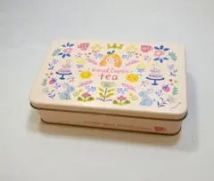 空き缶　 カレルチャペック紅茶缶　 ピンク