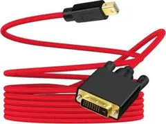 ANNNWZZD Mini DisplayPort変換DVIケーブル　1m