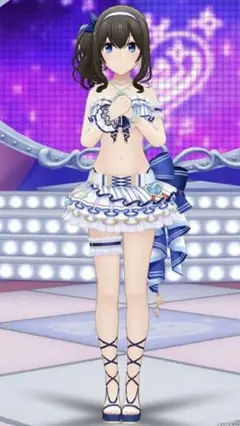 デレステ　コスプレ　鷺沢文香　SSR衣装　潮風の一頁 素人製 翌日発送可能 デレステ コスプレ 鷺沢文香 SSR衣装 潮風の一頁 素人製 翌日