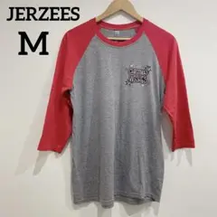 Jerzees ジャージーズ 【M】クリスマスウィッシュ 七分袖カットソー 長袖